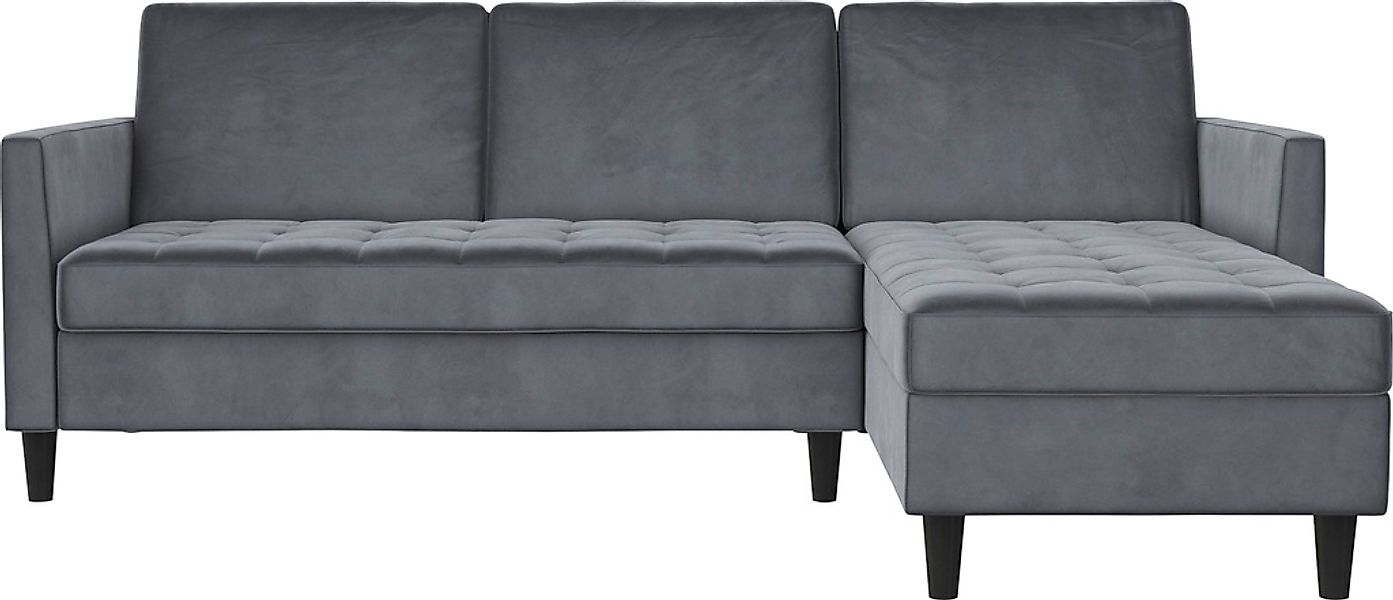 Dorel Home Ecksofa "Presley, L-Form,", Ecksofa mit Bett-Funktion und Staura günstig online kaufen