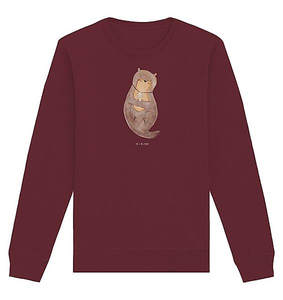 Mr. & Mrs. Panda Longpullover Otter Muschel Größe M - Burgundy - Geschenk, günstig online kaufen