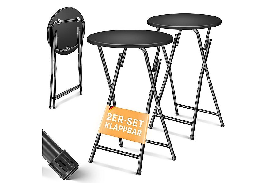 KESSER Bistrotisch Stehtisch Bistrotisch mit PVC-Platte Wetterbeständiger K günstig online kaufen