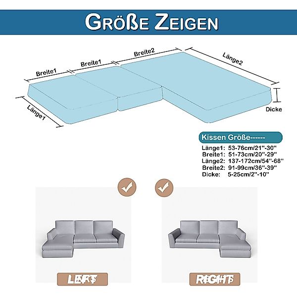 Rosnek Sofahusse Sofa Sitzbezug,Samt Sitzkissenbezug, Stretch,Schonbezug, günstig online kaufen