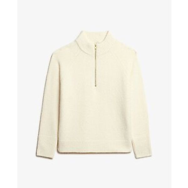 Superdry  Pullover Pull col zippé brossé à col zippé femme günstig online kaufen