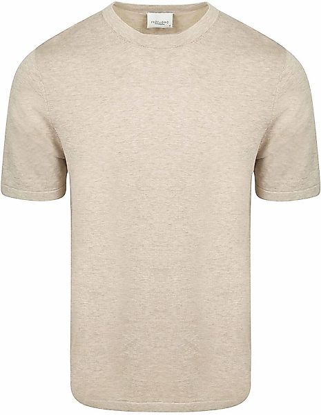 Profuomo T-Shirt Knitted Beige - Größe M günstig online kaufen