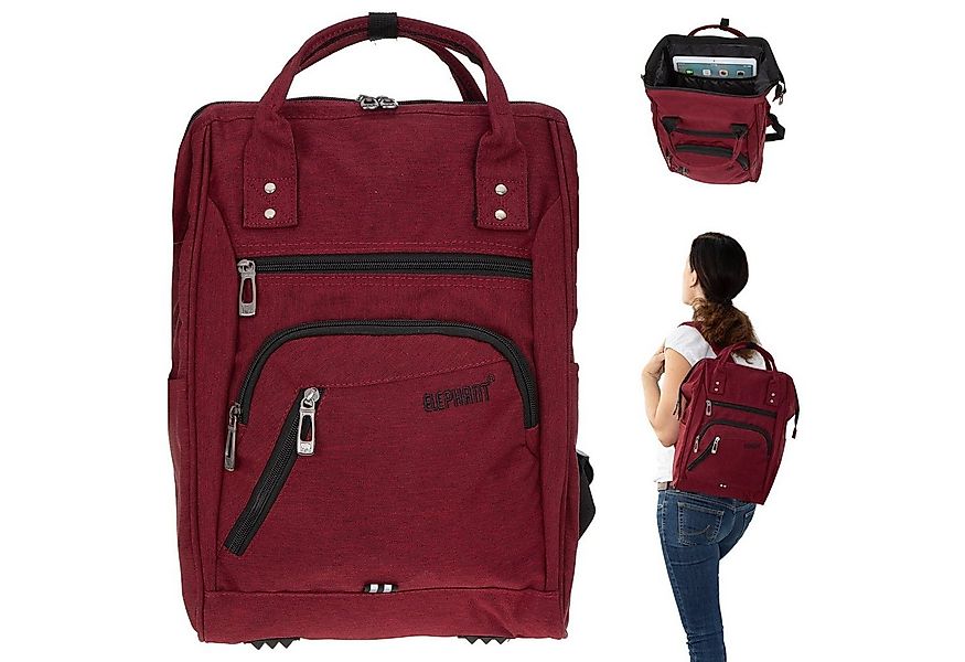 ELEPHANT Cityrucksack Finn 12830 Damenrucksack Rucksack, A4 Damen Handtasch günstig online kaufen