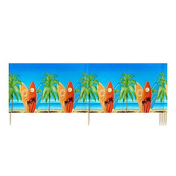Ladeheid Windschutz Strand Sichtschutz 6m LAEX001 günstig online kaufen