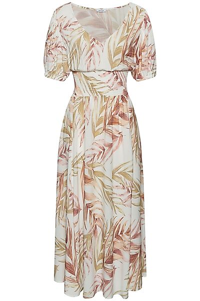 LASCANA Maxikleid mit Alloverprint und gesmokter günstig online kaufen