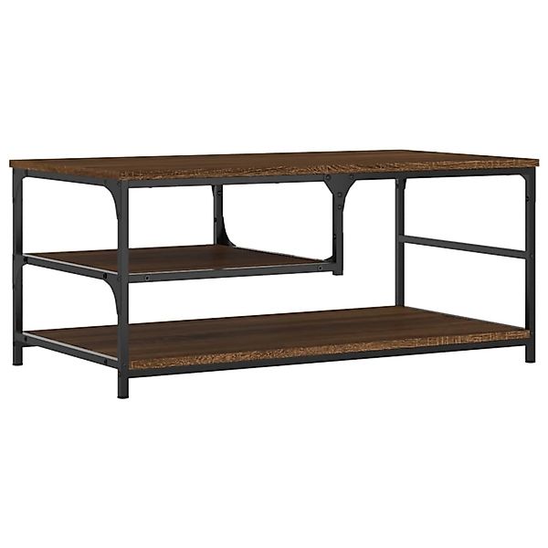 vidaXL Couchtisch Couchtisch Braun Eichen-Optik 90x49x40 günstig online kaufen