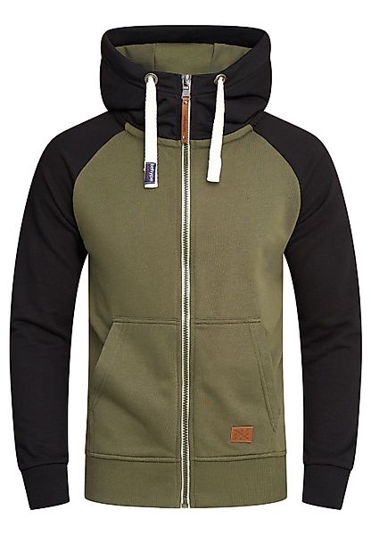 behype Kapuzensweatjacke BHDISUK Herren Kapuzenpullover Hoodie günstig online kaufen