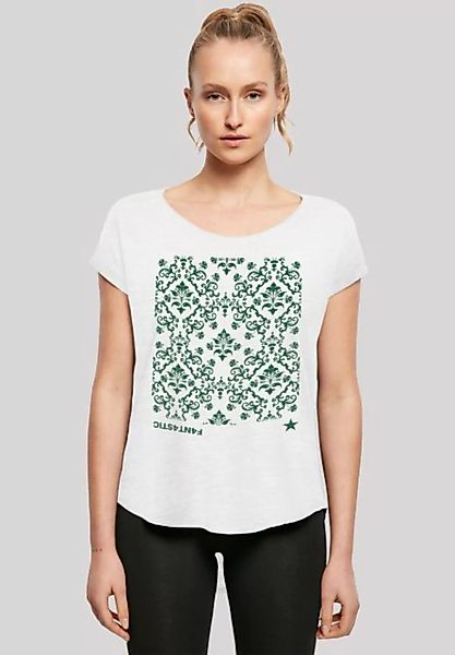 F4NT4STIC T-Shirt "Blumen Muster Grün", Print günstig online kaufen