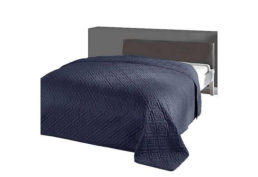 Delindo Lifestyle Tagesdecke Premium, Bettüberwurf, mit Rautensteppung günstig online kaufen