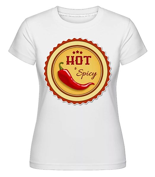 Hot & Spicy Sign · Shirtinator Frauen T-Shirt günstig online kaufen