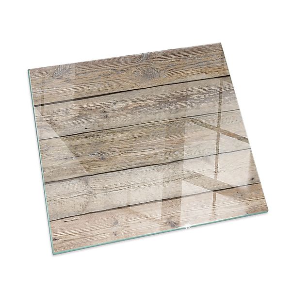 Tulup Glasplatte für Kamin Holzbrett im Layout Funkenschutzplatte aus Glas günstig online kaufen