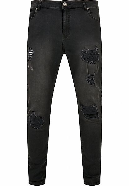 URBAN CLASSICS Bequeme Jeans "Urban Classics Herren Heavy Destroyed Slim Fi günstig online kaufen