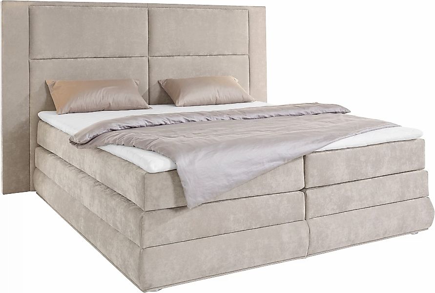 COLLECTION AB Boxspringbett Copenhagen, inklusive Bettkasten und Topper, wa günstig online kaufen