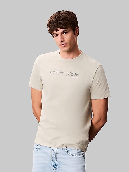 Calvin Klein Jeans T-Shirt "SS 30s E CLVN LN 3D" Mit Rundhalsausschnitt günstig online kaufen