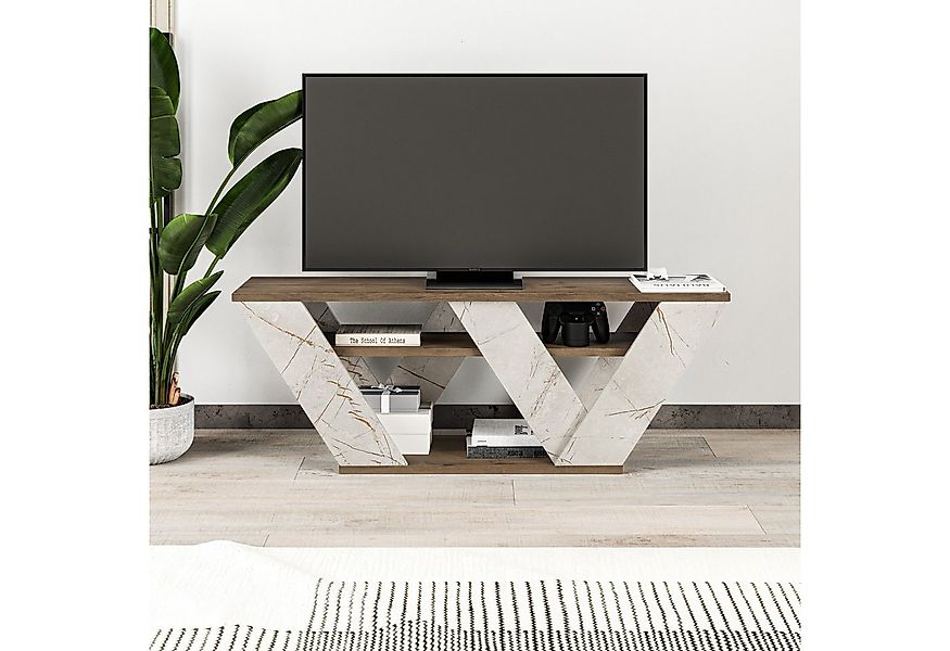 Decortie TV-Schrank Thales TV Schrank (Packung) Einfache Montage, Naturfreu günstig online kaufen