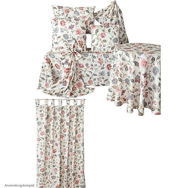 matches21 HOME & HOBBY Tischdecke Tischdecke DANJA florales Muster Landhaus günstig online kaufen
