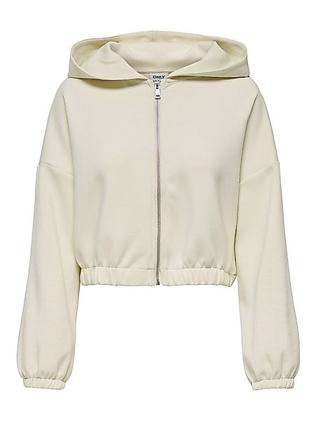 ONLY Kapuzensweatshirt ONLSCARLETT LS ELASTIC ZIP HOOD SWT NOOS günstig online kaufen