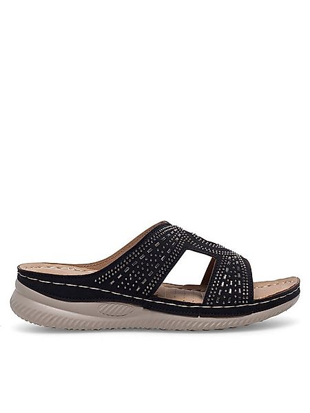 Clara Barson Pantoletten WYL05010-30 Schwarz Pantolette günstig online kaufen