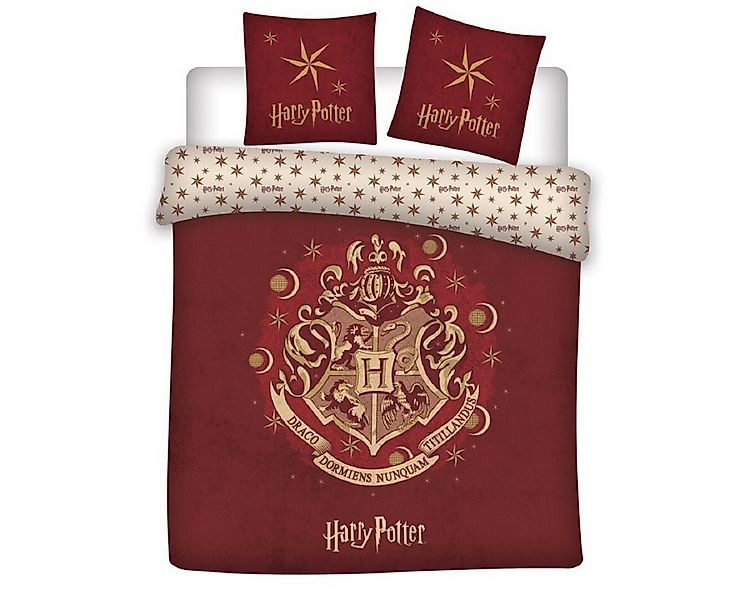 Harry Potter Bettwäsche -Set Decke & Kissenbezug 200x200 + 63x63 cm aus Mic günstig online kaufen