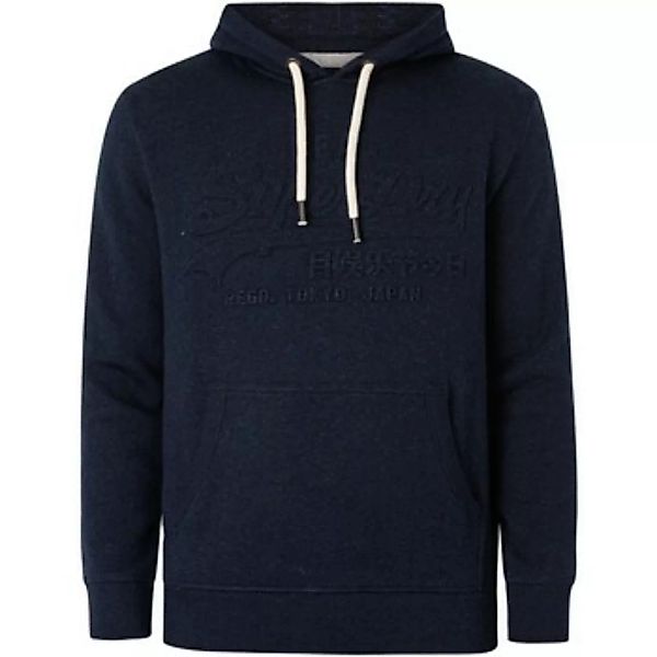 Superdry  Sweatshirt Geprägter Pullover-Hoodie günstig online kaufen