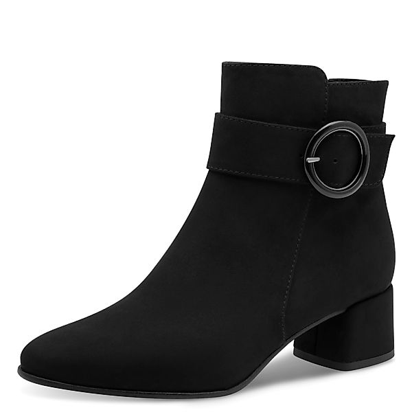 MARCO TOZZI Stiefelette, Blockabsatz, Abendschuh, Festtagsschuh mit Ziersch günstig online kaufen