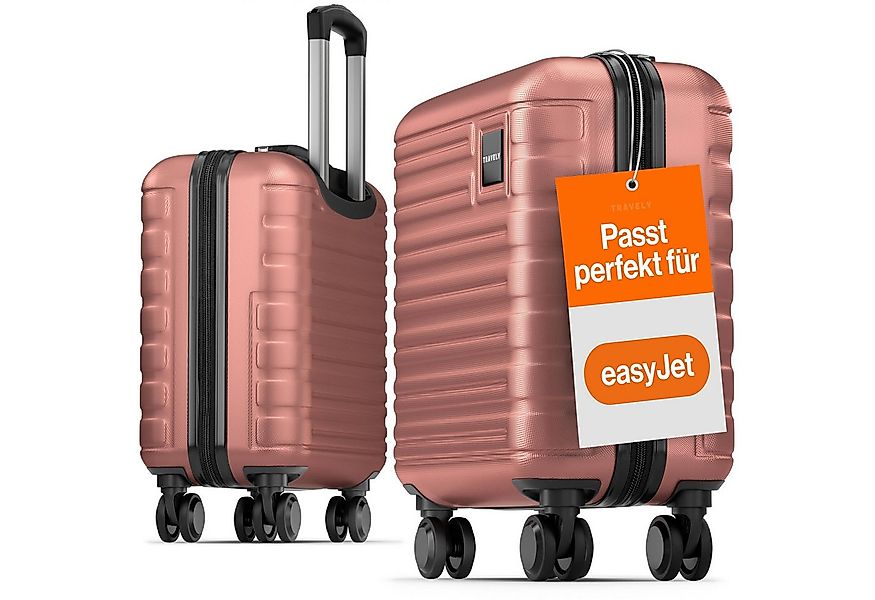 Travely Koffer Polycarbonat Handgepäck Koffer 45x36x20cm - für Easyjet etc, günstig online kaufen