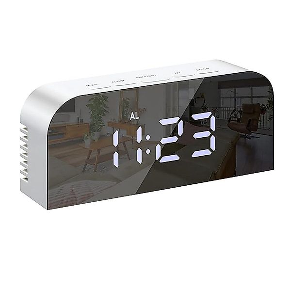 MODFU Wecker Digital Spiegel Wecker Uhr günstig online kaufen