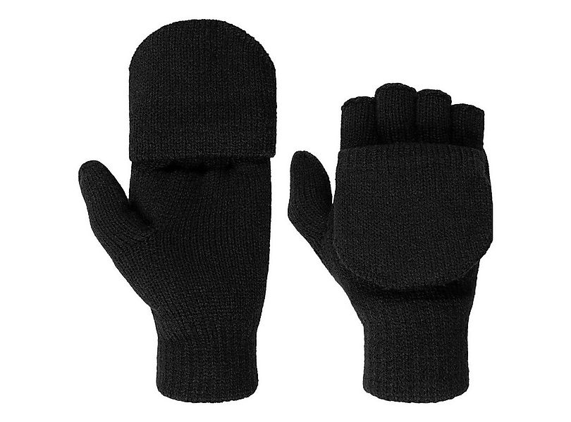 Lipodo Strickhandschuhe (1-St) fingerlose Handschuhe mit Futter günstig online kaufen