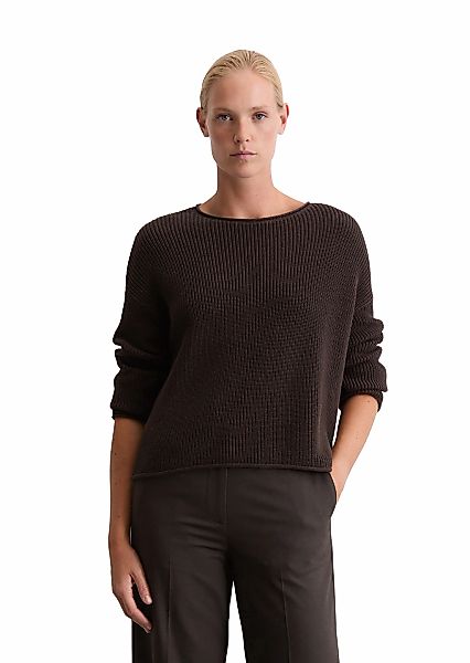 Marc OPolo Strickpullover "aus Heavy-Weight-Organic-Cotton" günstig online kaufen