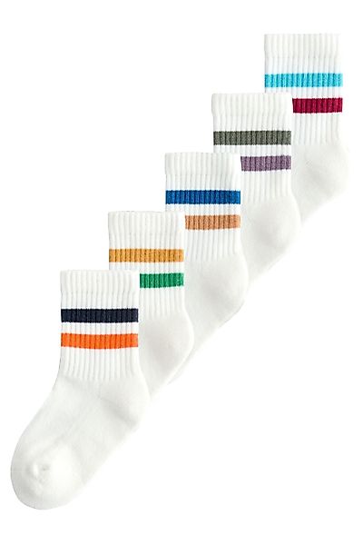 Next Basicsocken Gerippte Socken mit gepolstertem günstig online kaufen