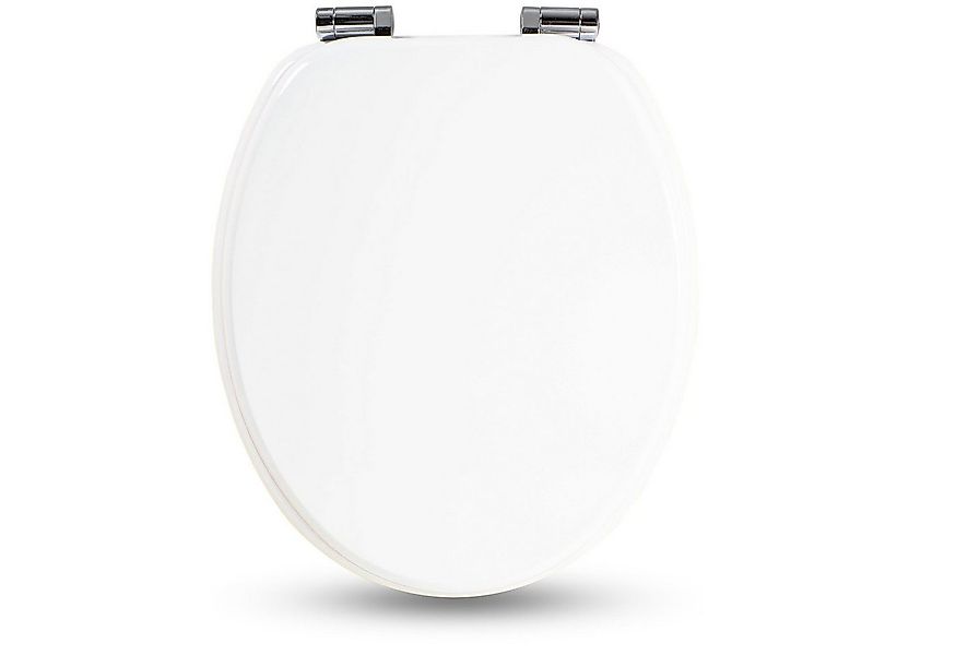 Sanfino WC-Sitz "White" Premium Toilettendeckel mit Absenkautomatik aus Hol günstig online kaufen