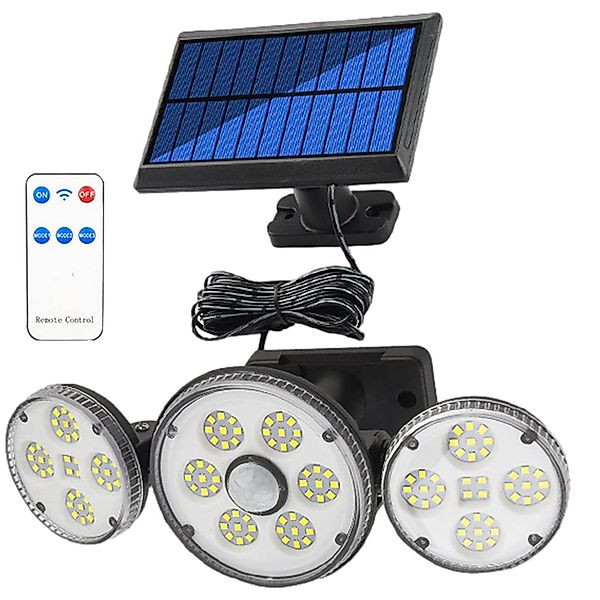 Masbekte LED Solarleuchte Außenleuchten, Solarlampe, 3 günstig online kaufen