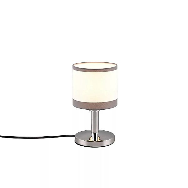 Reality Design-Tischlampe Davos 1-flammig Chrom 12 cm x 12 cm günstig online kaufen