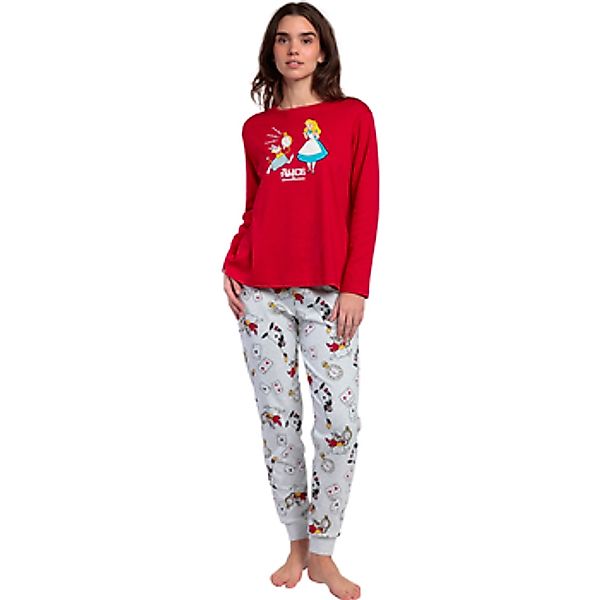 Admas  Kleider & Outfits Pyjama Hose Top Langarm Alice In Wonderland Disney günstig online kaufen