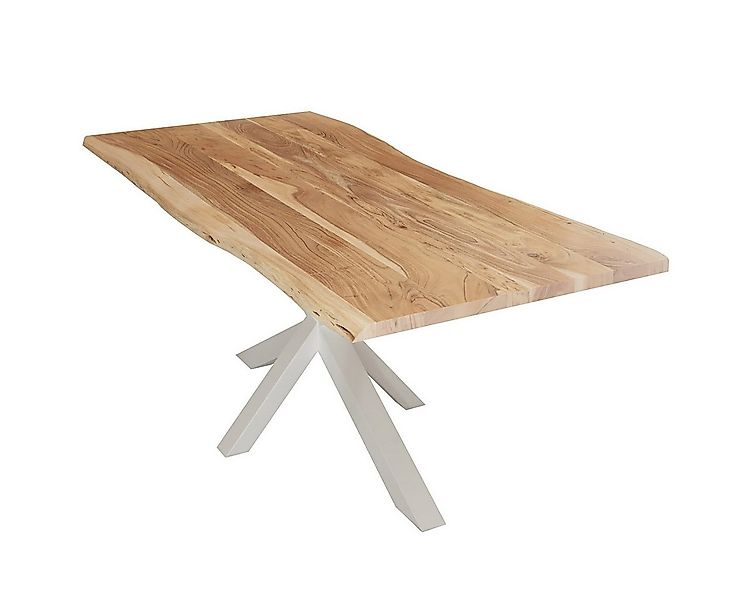 Liadomo Baumkantentisch Diala, Akazie Massivholz, Platte mit natürlicher Ba günstig online kaufen