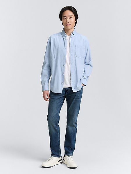 Tom Tailor Herren Jeans MARVIN STRAIGHT - Mid Waist - Straight Fit - Blau S günstig online kaufen