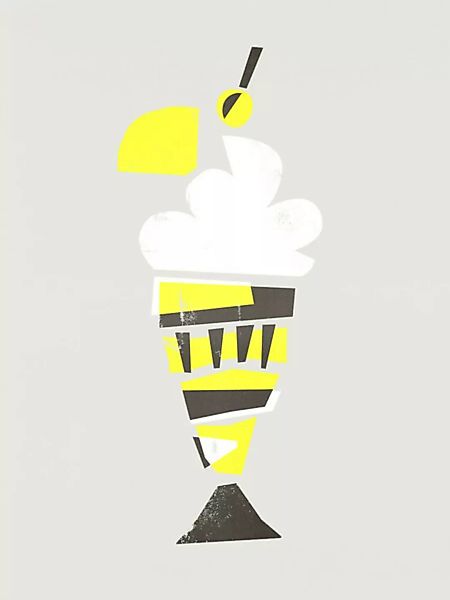 Poster / Leinwandbild - Ice Cream Sundae günstig online kaufen