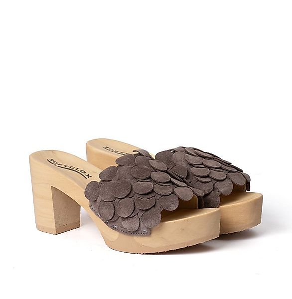 Softclox EVELYN Kaschmir mocca (natur) Pantolette günstig online kaufen