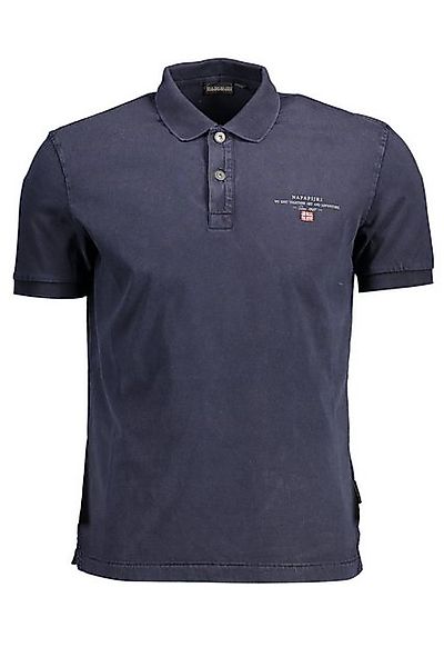 Napapijri Poloshirt Herren Polohemd Blau - Kurzarm, Modernes Design günstig online kaufen