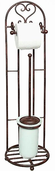 Ambiente Haus Toilettenpapierhalter "Antik", antikbraun günstig online kaufen