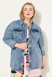 Studio Untold Hemdbluse Jeanshemd oversized Vintage günstig online kaufen