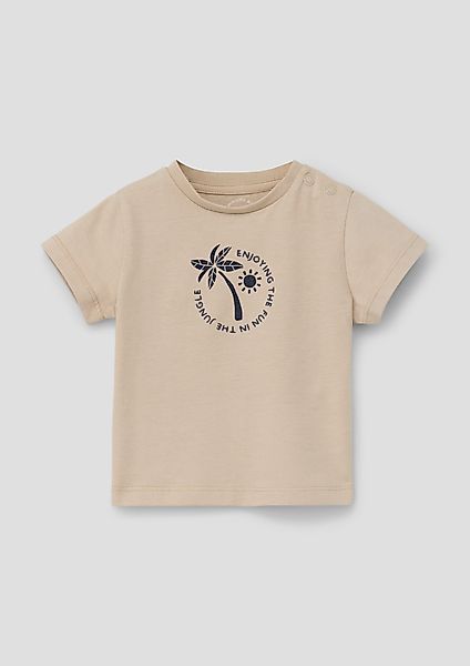 s.Oliver Kurzarmshirt T-Shirt mit Frontprint günstig online kaufen