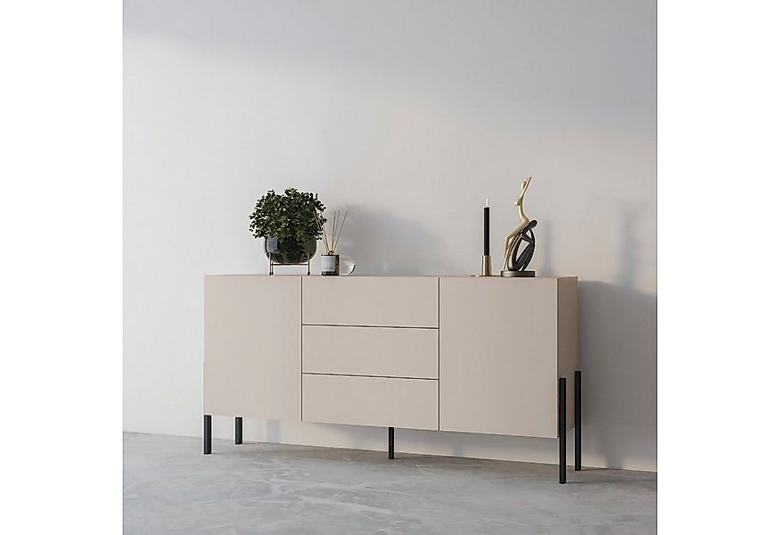 INOSIGN Sideboard Jukon, Breite 150 bzw.180 cm, moderne grifflose Kommode, günstig online kaufen