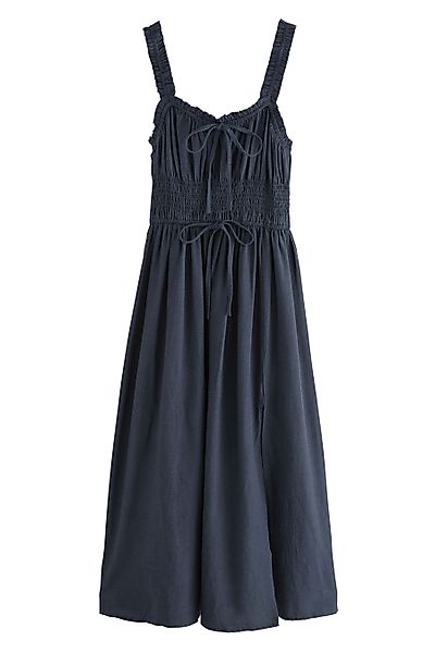 Next Midikleid Mittellanges Kleid mit Bindedetail günstig online kaufen