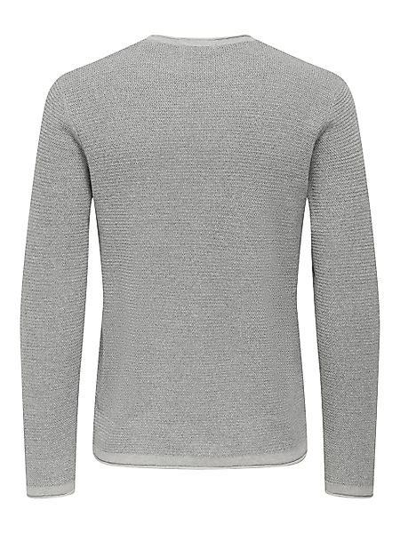 Only & Sons Herren Pullover ONSERIC REG 12 STRUC CREW KNIT - Regular Fit günstig online kaufen