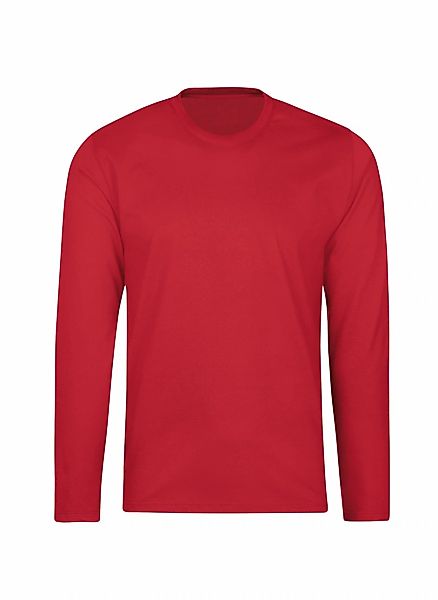 Trigema T-Shirt "TRIGEMA Langarmshirt aus 100% Baumwolle" 1 Stk. tlg. günstig online kaufen