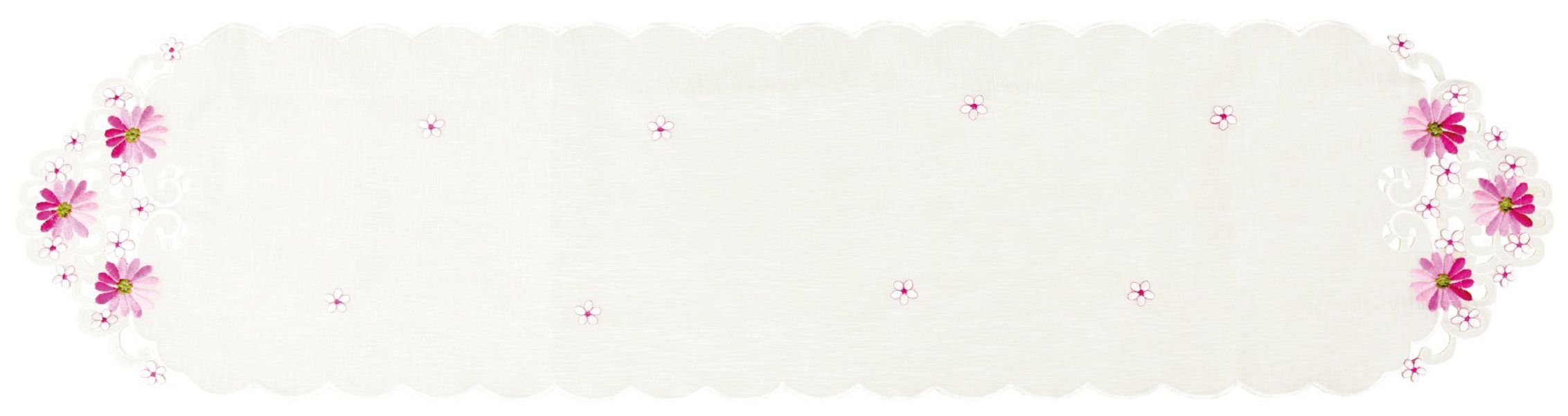 Arsvita Tischläufer bestickt 140x35cm Platzdecke (1-tlg), günstig online kaufen