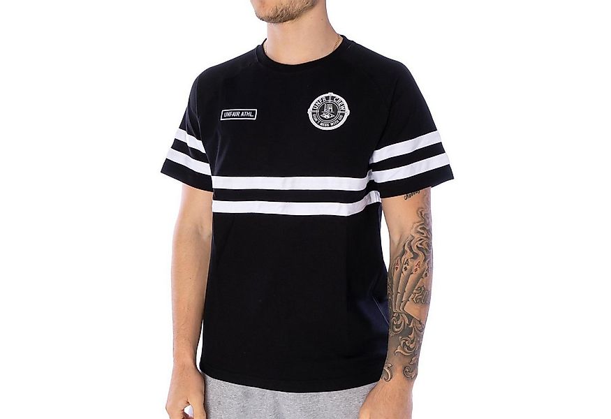 Unfair Athletics T-Shirt T-Shirt Unfair DMWU kontrastfarbene Streifen günstig online kaufen