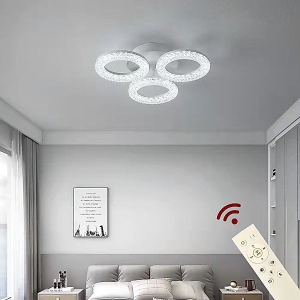 Eurotondisplay LED Deckenleuchte LED Deckenlampe Fernbedienung günstig online kaufen