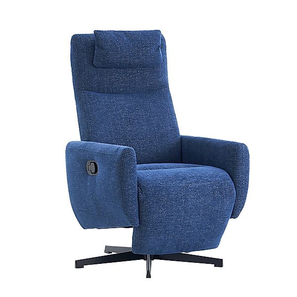 Bequemer Relaxsessel mit Liegefunktion, mit drehbarem Sockel und verstellba günstig online kaufen